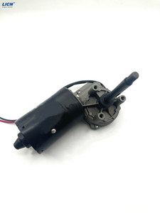50W Right-Hand Geared Motor - 12/24/48V DC, Custom Shaft Available