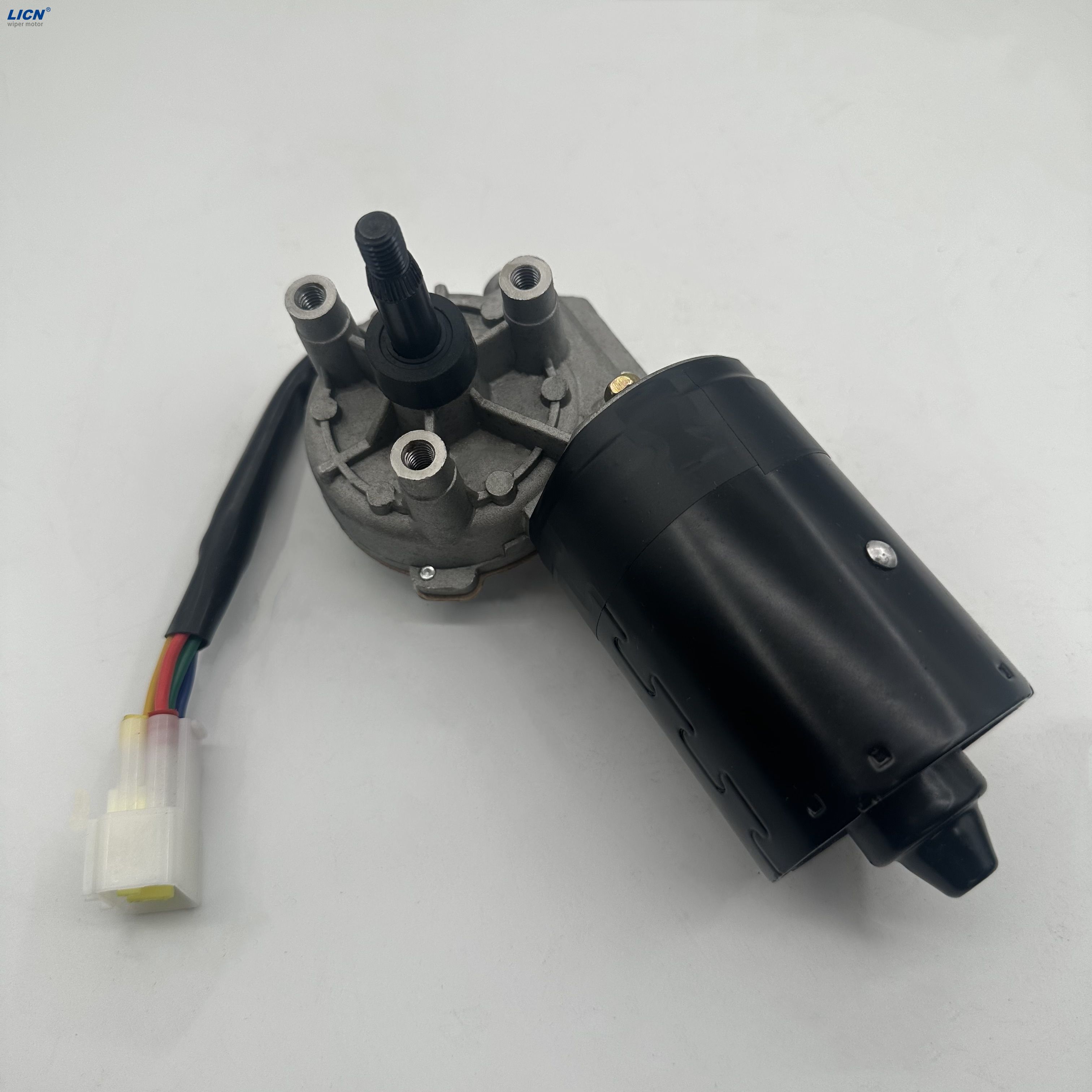 Versatile 50W DC Gear Motor - 12/24/48V, 10-300 RPM - Ideal for Automotive & Industrial Use
