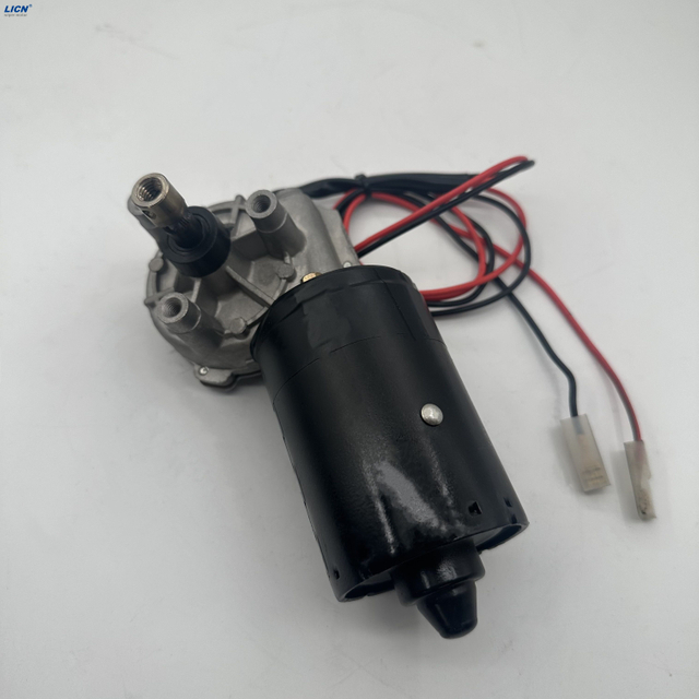 Versatile 50W DC Gear Motor - 12/24/48V, 10-300 RPM - Ideal for Automotive & Industrial Use