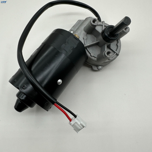 50W High-Torque D-Shaft DC Motor, 12V/24V, Custom Plug, for Gates & Machinery