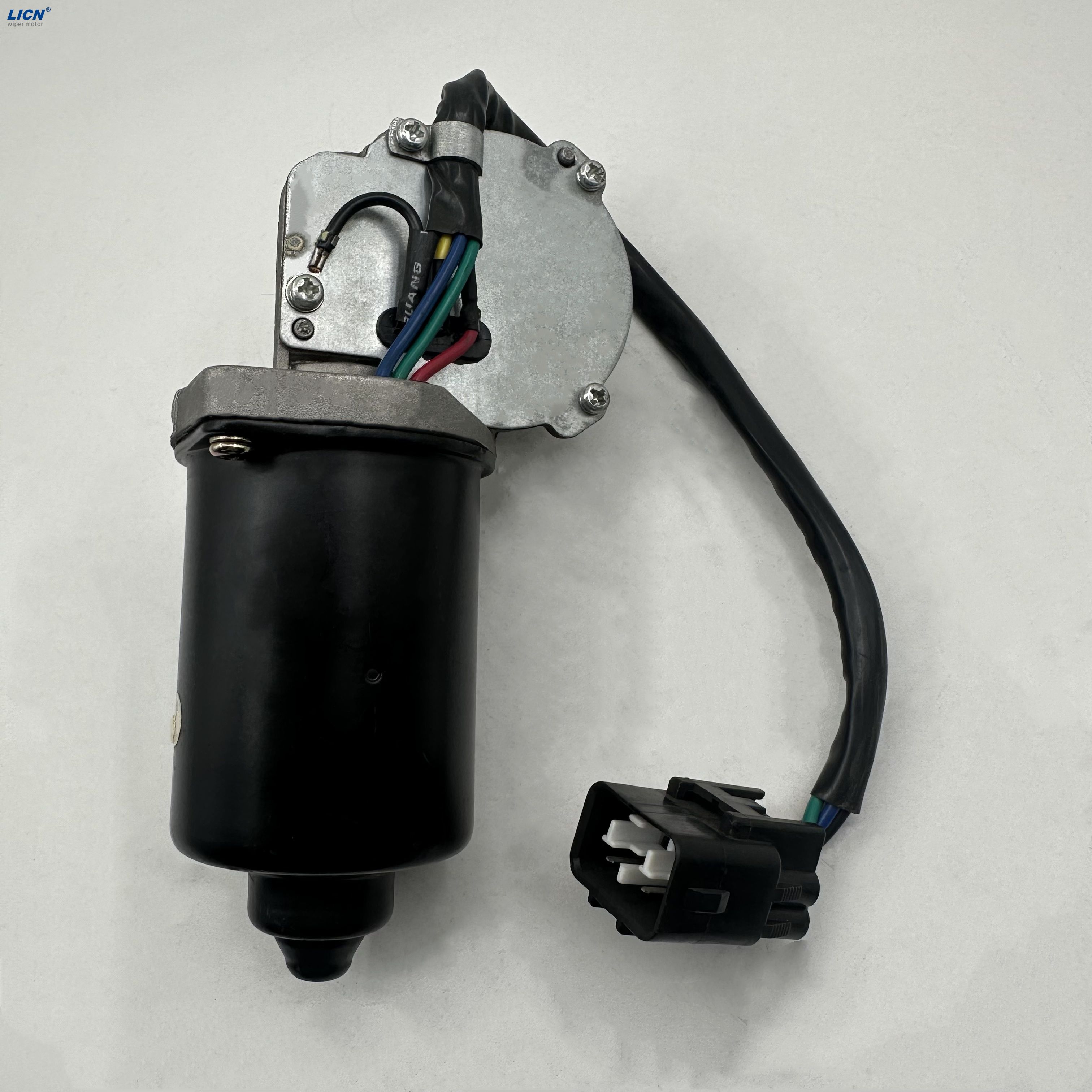 Heavy-Duty Rear Wiper Motor | Fits 12V & 24V Loaders